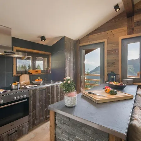 Chalet Chalet Capricorne Luxury For 6 With Sauna La Tzoumaz